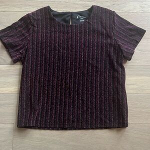 Girls art class by target‎ shimmery, short sleeve dress shirt